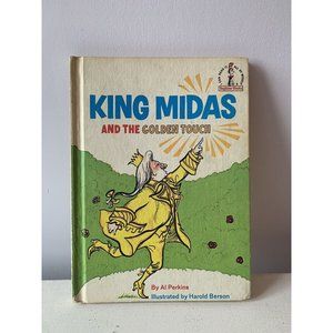 King Midas Gold Touch by Al Perkins (1969, Hardcover) Dr. Seuss Acceptable Cond